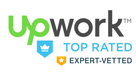 Upwork Top Rated and Expert-Vetted